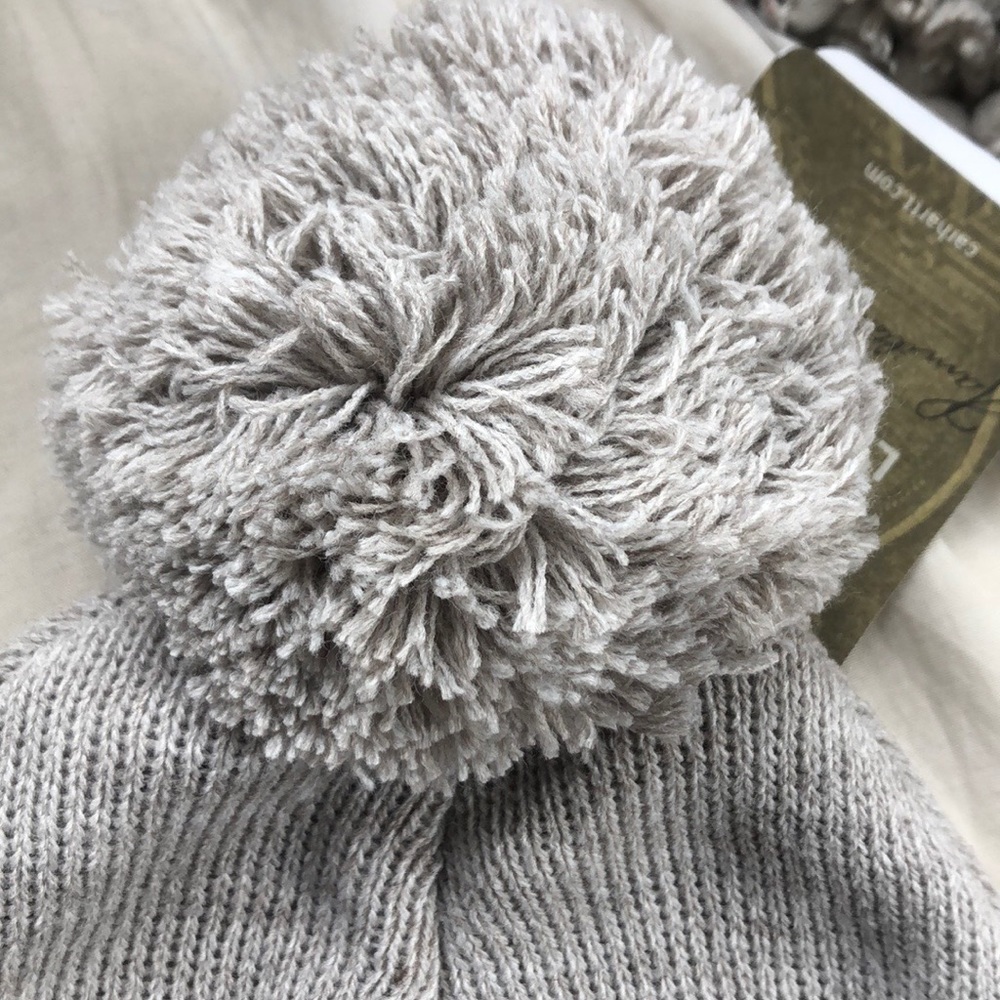 ✖️NEW STOCK ⭐️ GREY POM CARHARTT  hat  cap…NEW - Picture 4 of 7